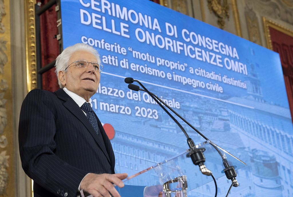 Mattarella: La Polizia Incarna I Principi Della Costituzione - Ultimabozza